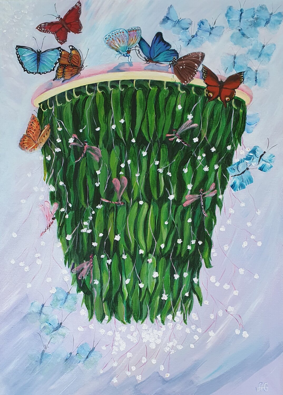 Inverted Reality. Galyna Antonenko Original painting for sale