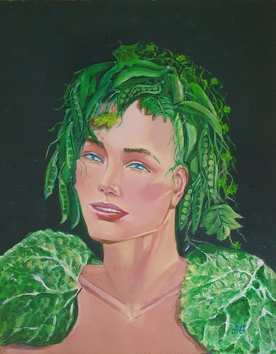 Kissed by Freshnes.. Galyna Antonenko Original painting for sale