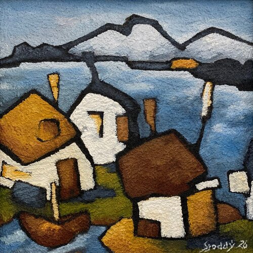 Glacier Fjord by Sjoddy, Painting for Sale on Select