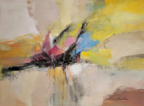 April Skylight by Silvia Vassileva, Painting for Sale on Select