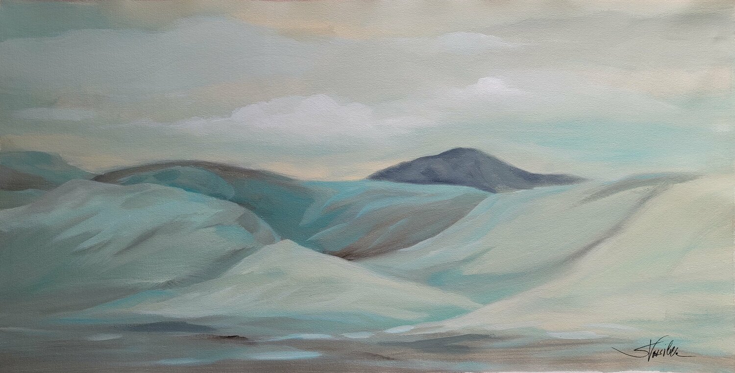 Mint Hills Silvia Vassileva Original painting for sale