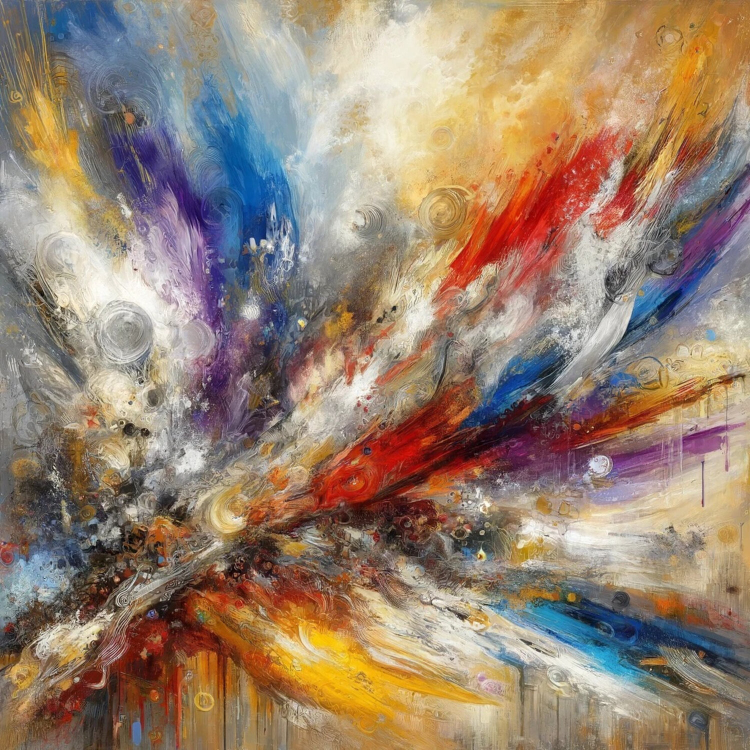Seele der Farben Steven Elijah Neuhaus Original painting for sale