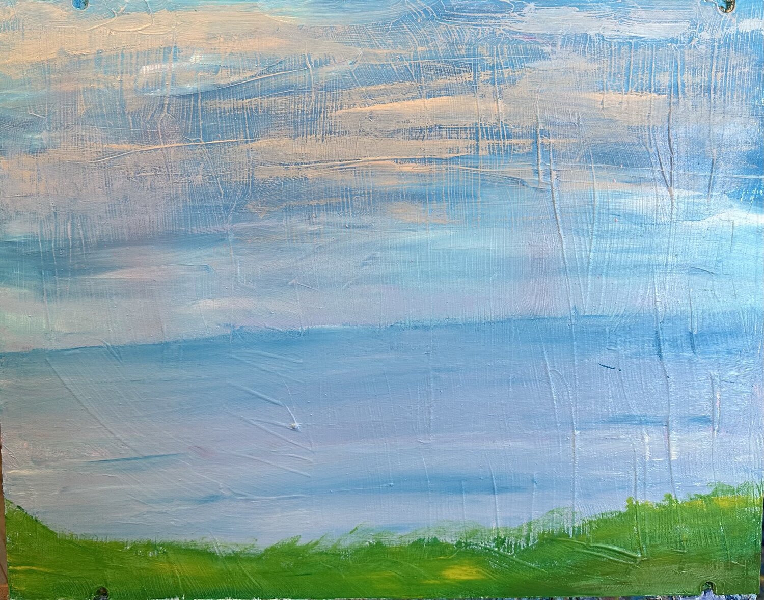 Weite am Morgen Steven Elijah Neuhaus Original painting for sale
