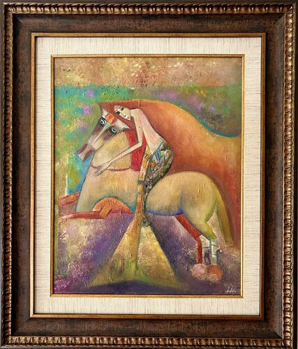 Light Vow by Анна Мутавска, Painting for Sale on Select