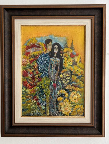 In the Garden of Love by Анна Мутавска, Painting for Sale on Select