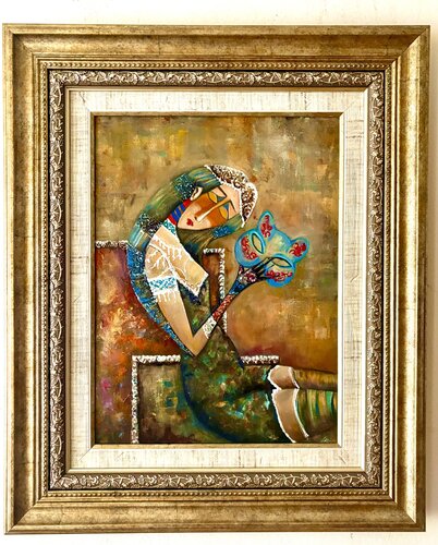 Masquerade by Анна Мутавска, Painting for Sale on Select