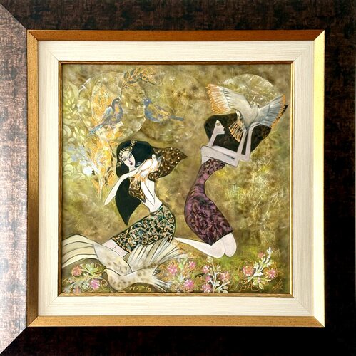 “The Flight of Tenderness” von Анна Мутавска, Malerei kaufen auf Select