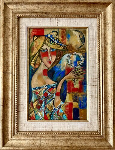Mistress of Reflections von Анна Мутавска, Malerei kaufen auf Select