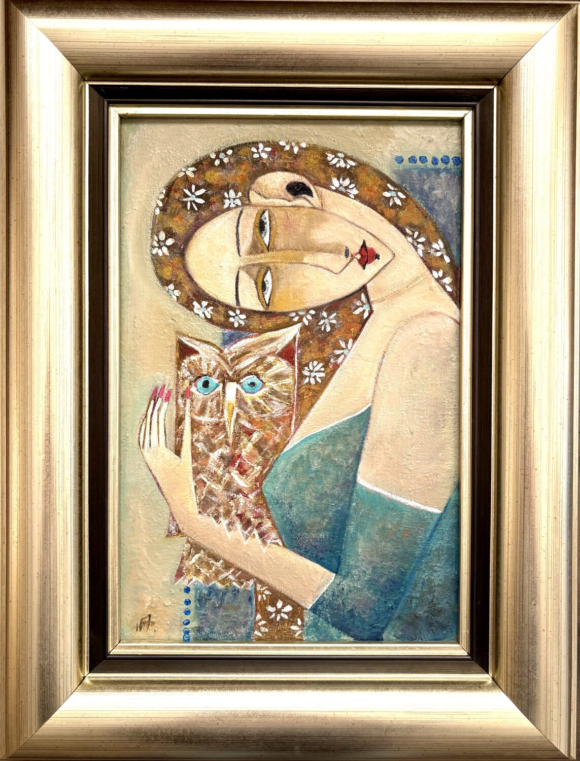 Keeper of Secrets Анна Мутавска Original painting for sale