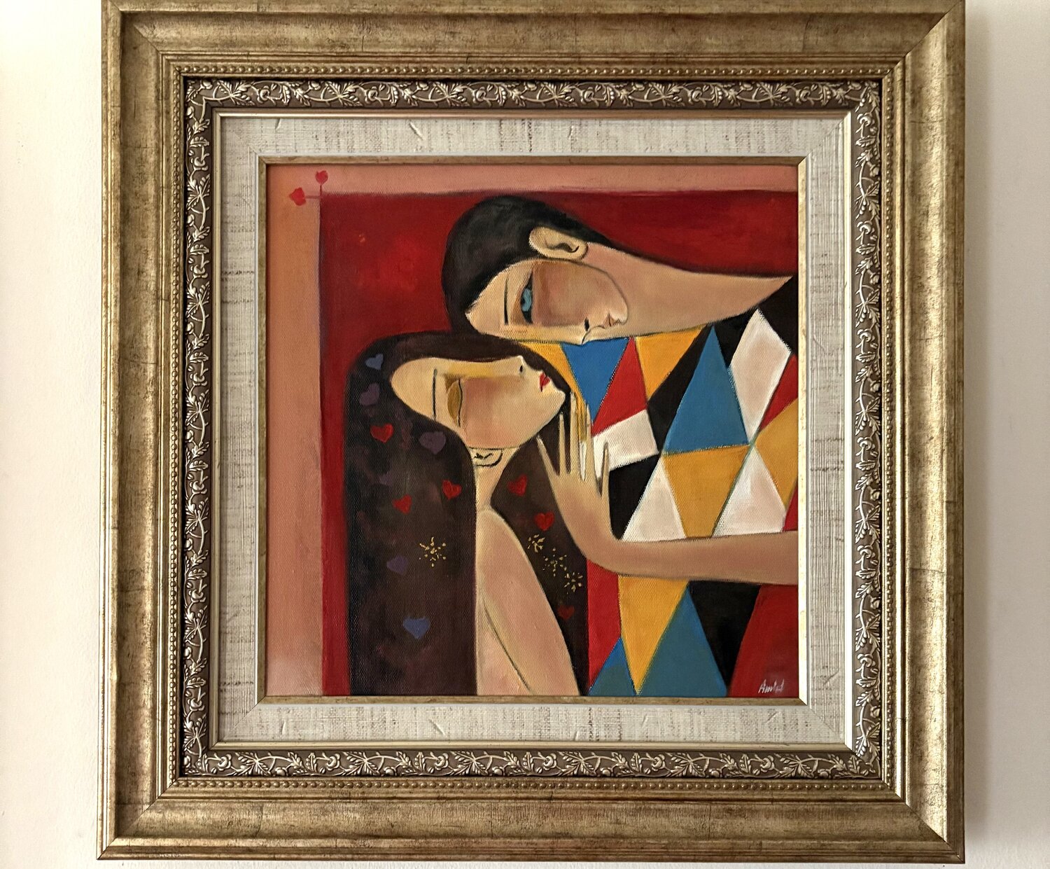 Before the words Анна Мутавска Original painting for sale