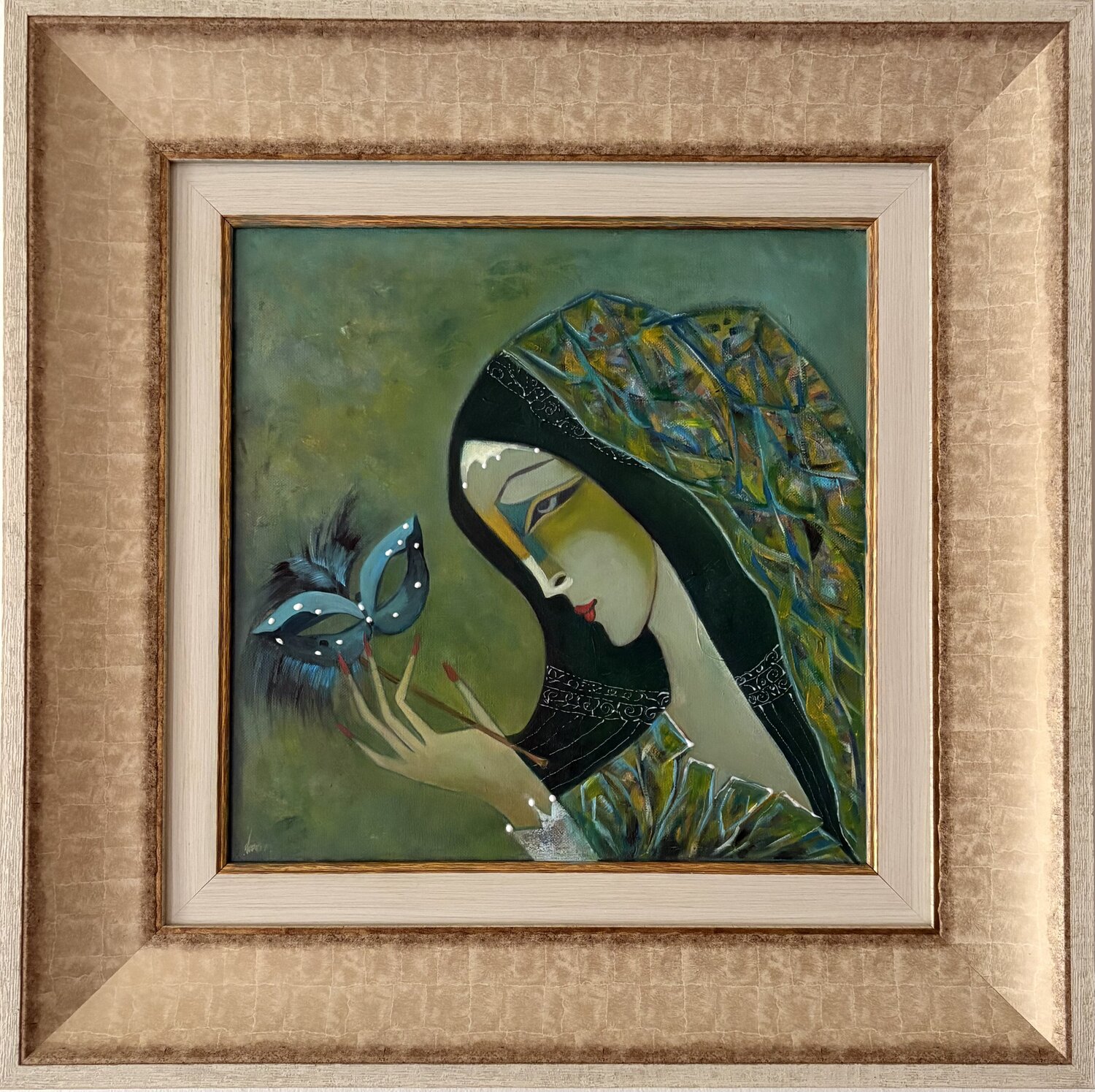 Reincarnation Анна Мутавска Original painting for sale