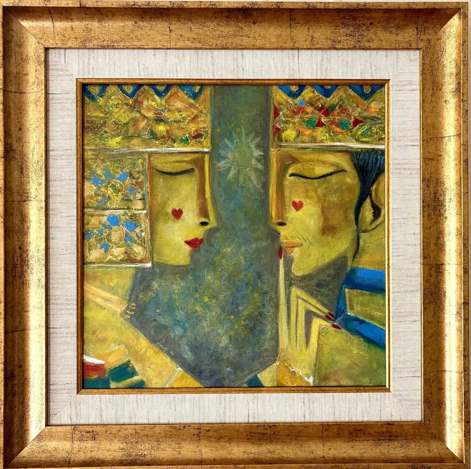Solar Ritual Анна Мутавска Original painting for sale