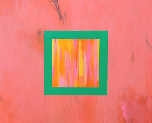 JAIPUR PINK CITY IV by Sonia Hernández, Painting for Sale on Select
