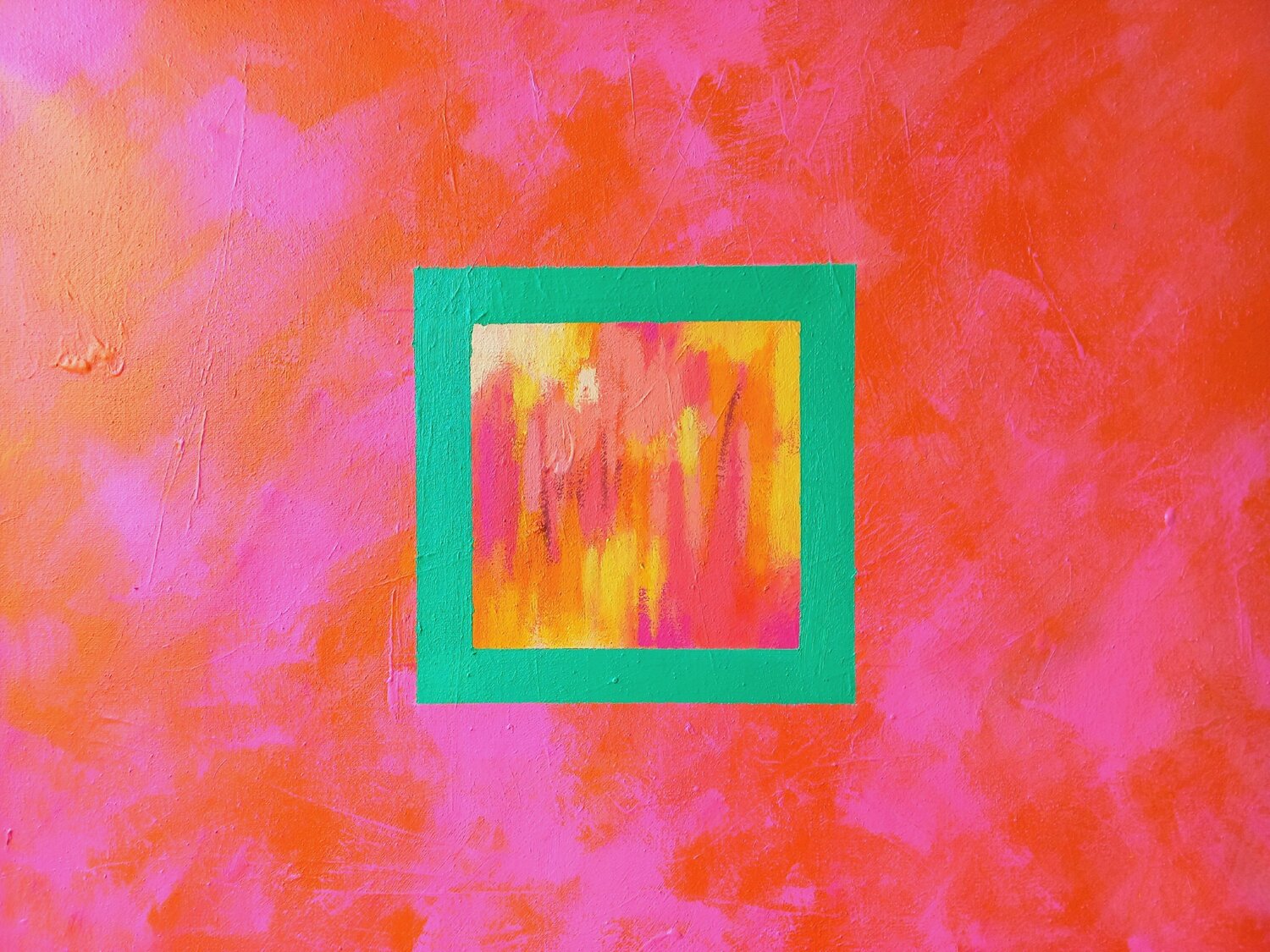 JAIPUR PINK CITY VIII Sonia Hernández Original painting for sale