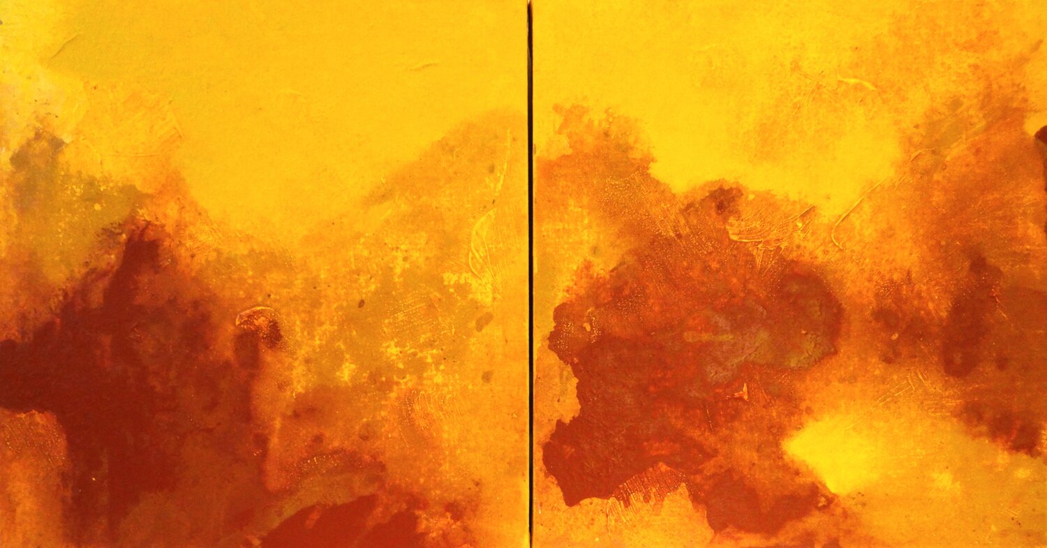 Desierto de Tabernas (Díptico) Sonia Hernández Original painting for sale