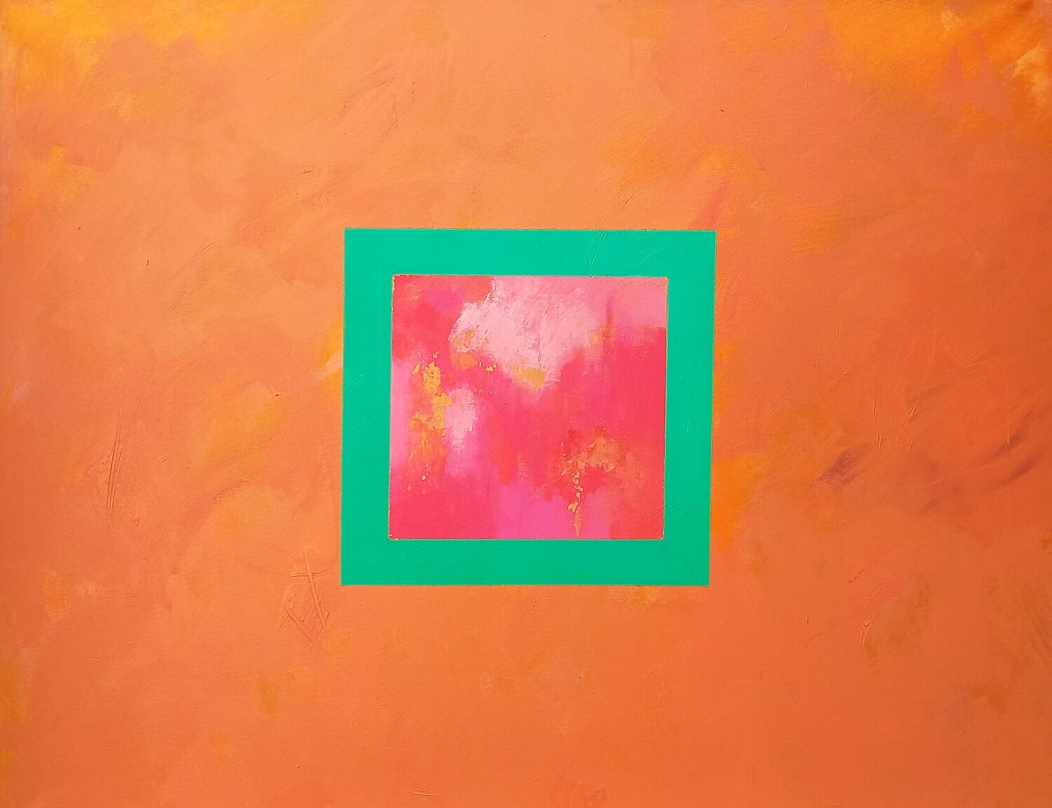 JAIPUR PINK CITY VI Sonia Hernández Original painting for sale