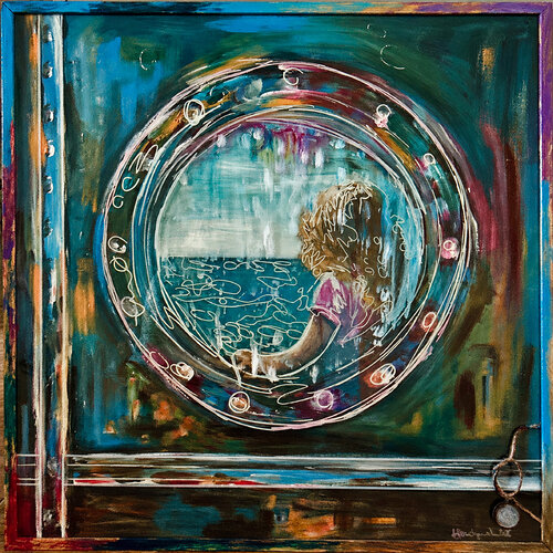 Dalej jest Ocean von Aleksandra Łojek-Szymanowska, Malerei kaufen auf Select
