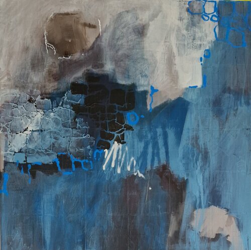 Bis auf den Meeresgrund by Gabriele Wöllhaf, Painting for Sale on Select