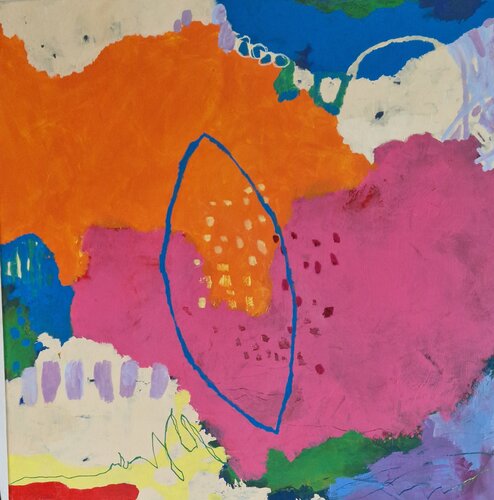 Lebensfreude by Gabriele Wöllhaf, Painting for Sale on Select