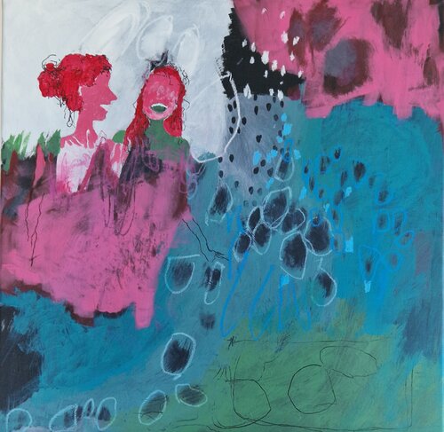 - by Gabriele Wöllhaf, Painting for Sale on Select