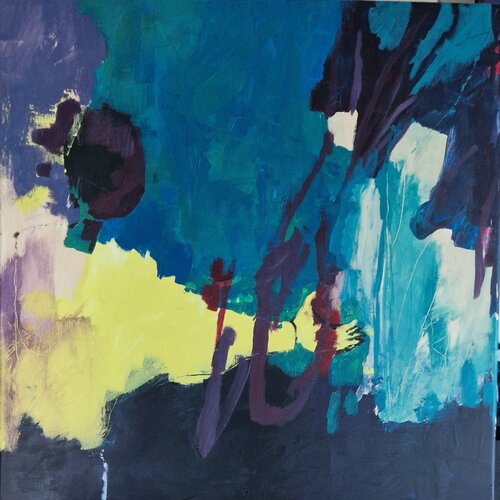 Komm by Gabriele Wöllhaf, Painting for Sale on Select