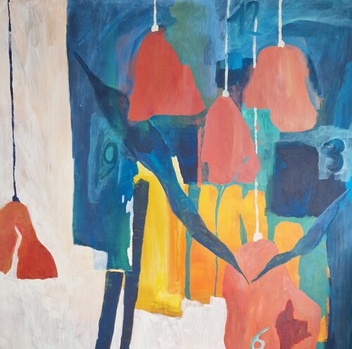 Im Lauf der Zeit by Gabriele Wöllhaf, Painting for Sale on Select