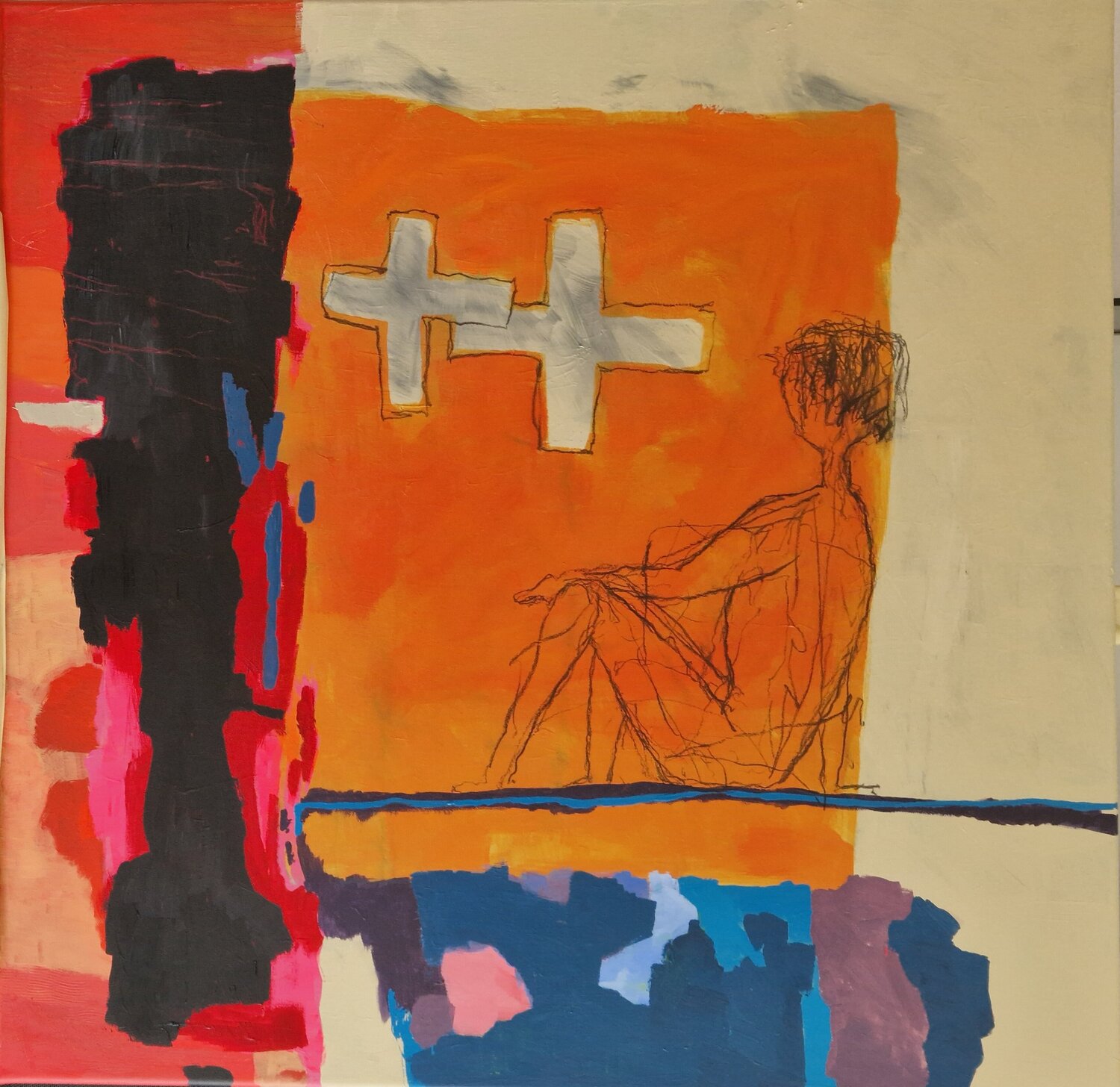 Ostern Gabriele Wöllhaf Original painting for sale