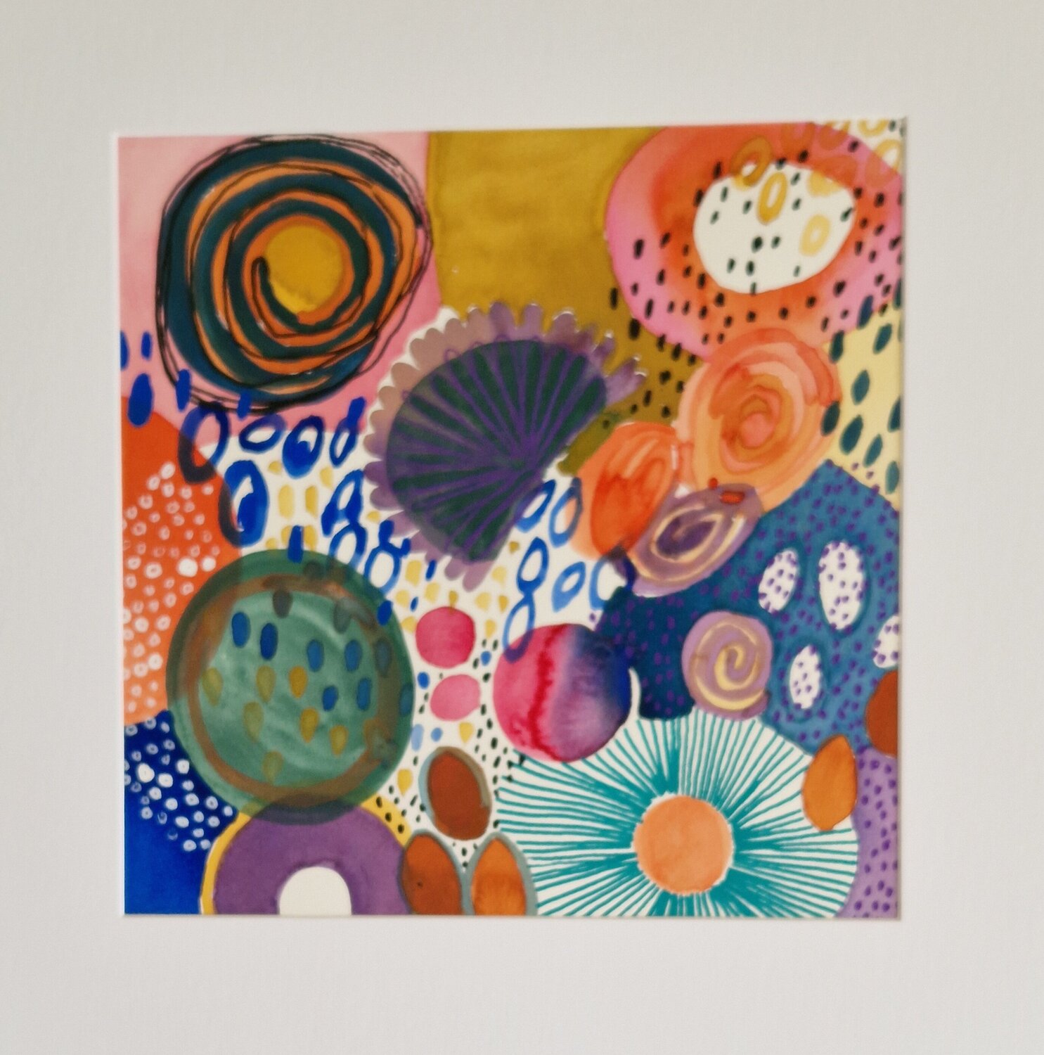 Fröhlichkeit 2 Gabriele Wöllhaf Original painting for sale