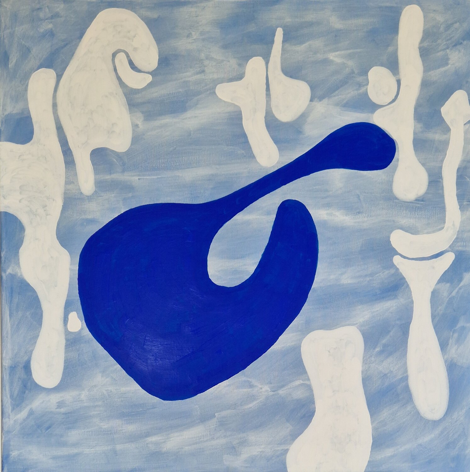 Zwischenräume II Gabriele Wöllhaf Original painting for sale