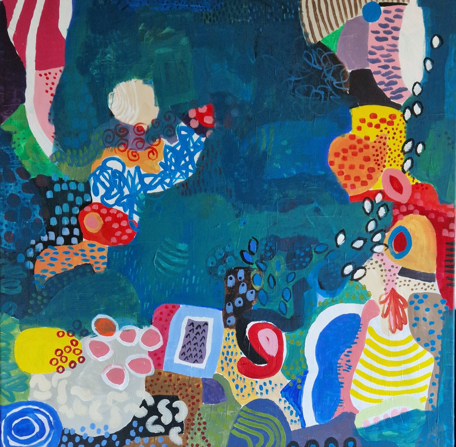 Das Kind in mir Gabriele Wöllhaf Original painting for sale