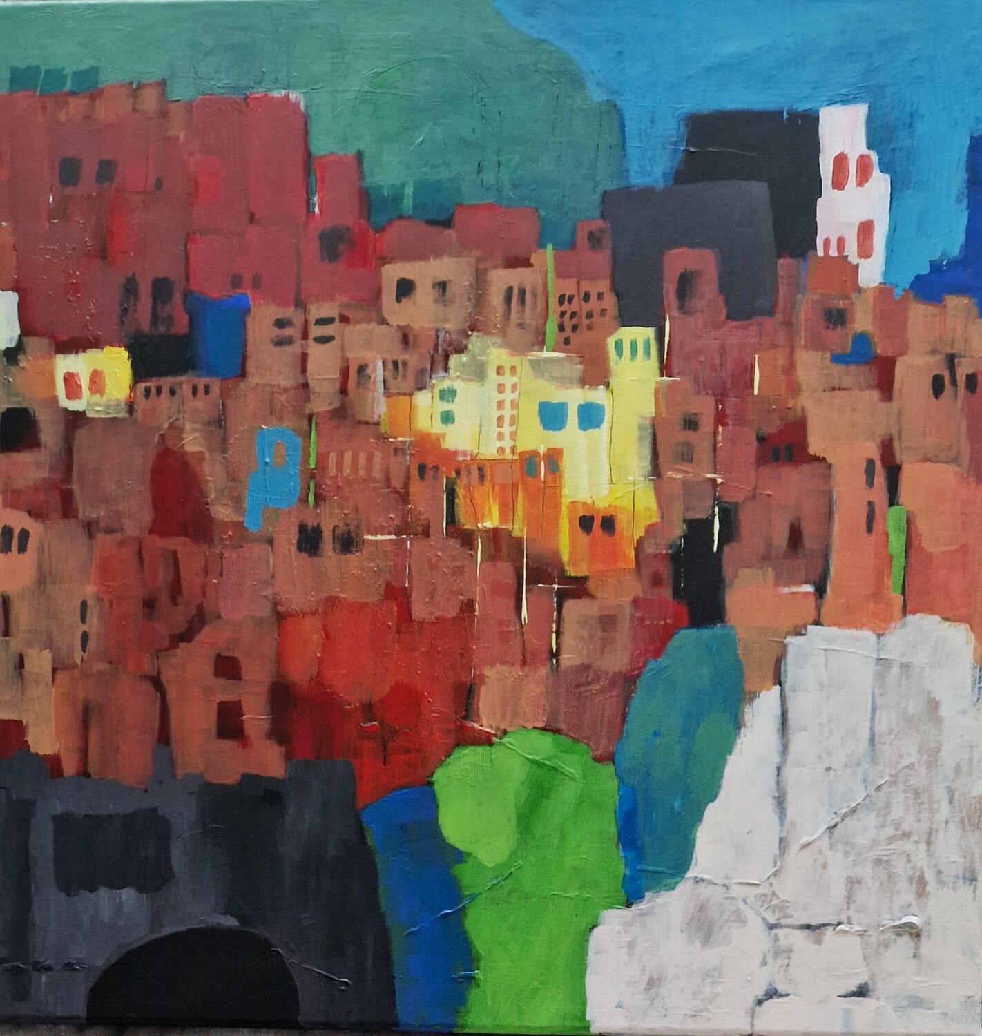 Macchiaduft Gabriele Wöllhaf Original painting for sale
