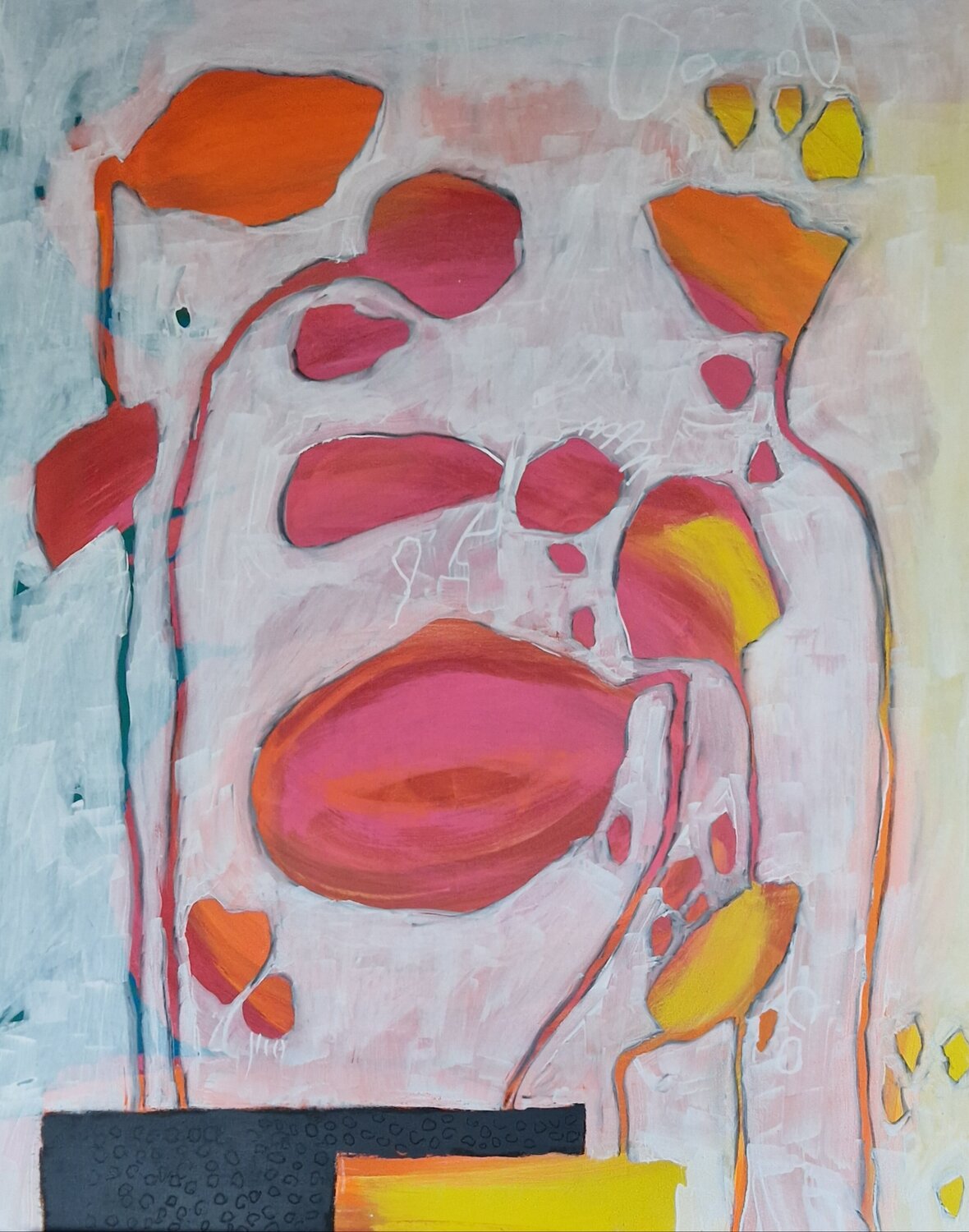 Fundstücke Gabriele Wöllhaf Original painting for sale