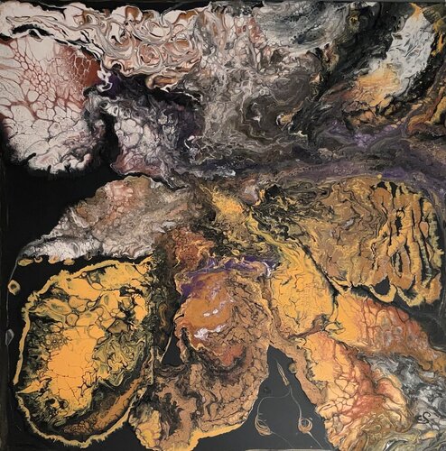 Spirito d'Oriente - Quando la tigre si solleva by Carmen Sciarini, Painting for Sale on Select