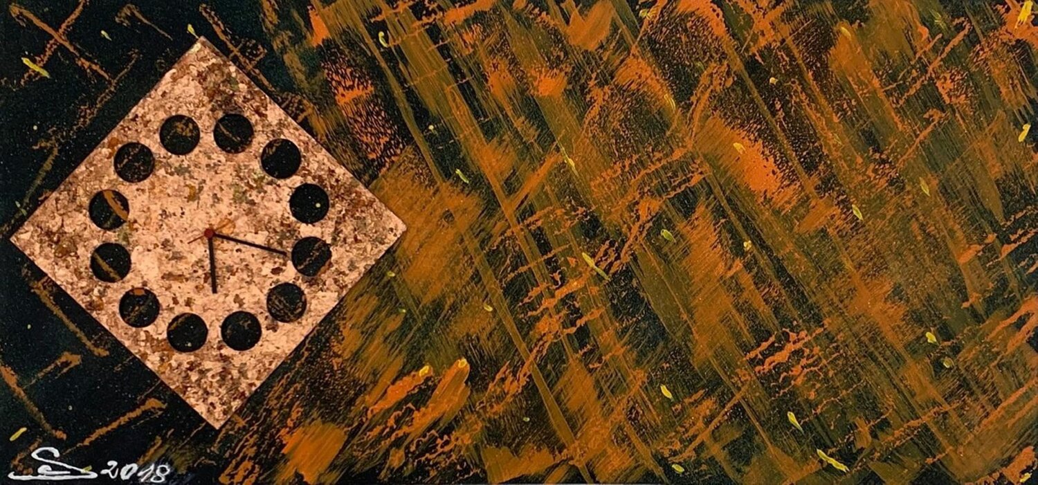 Pioggia di Stelle Carmen Sciarini Original painting for sale