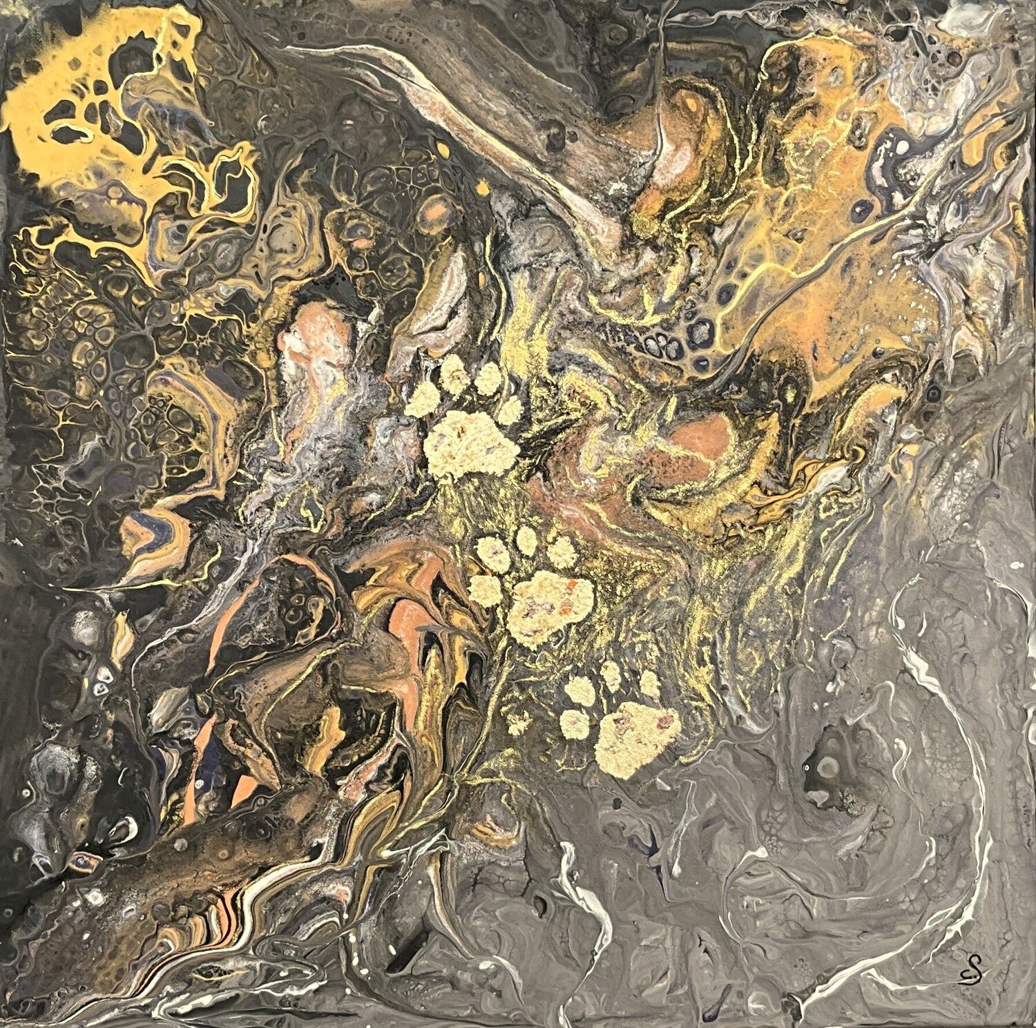 Respiro Felino Carmen Sciarini Original painting for sale