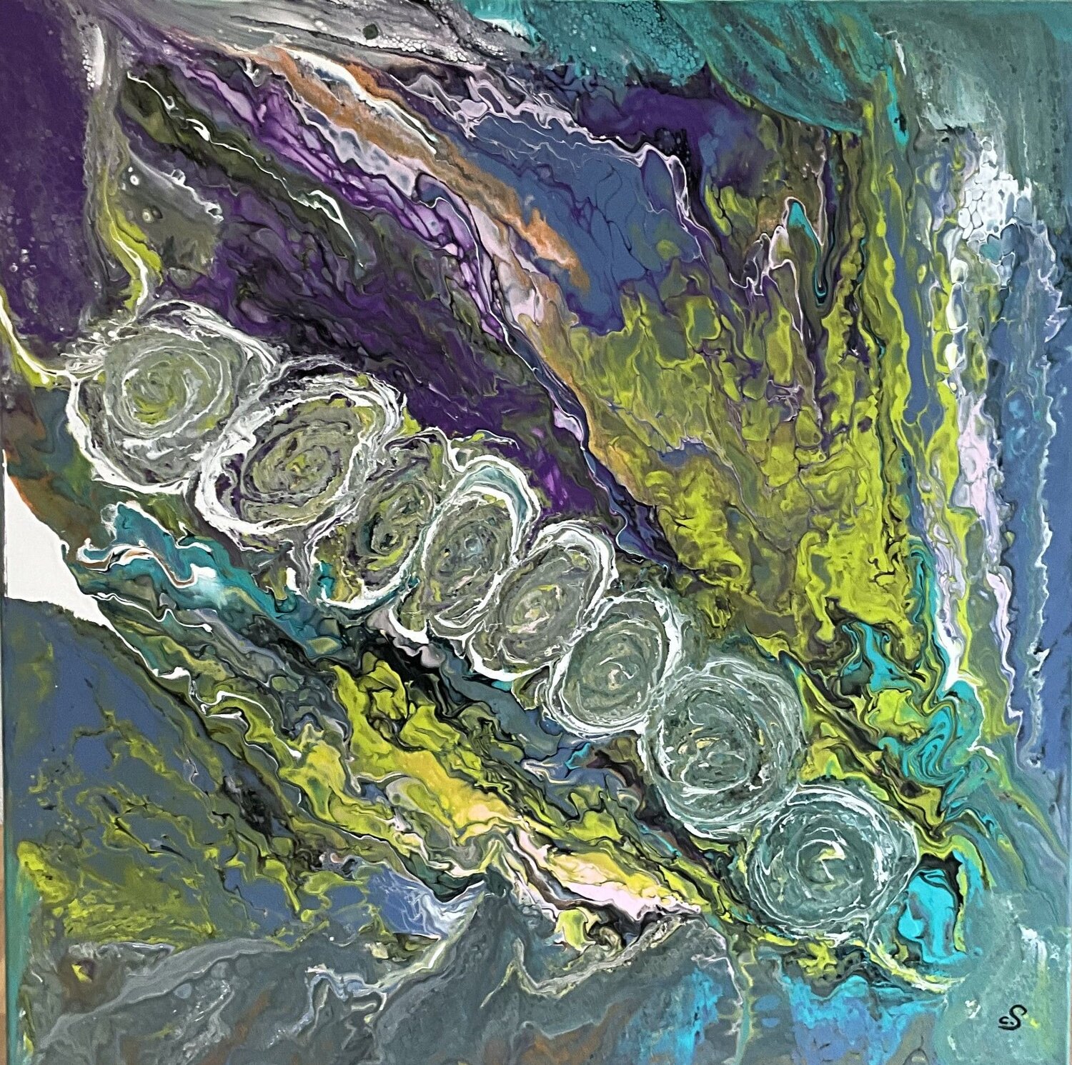 Spiccare il Volo Carmen Sciarini Original painting for sale