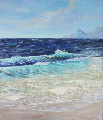 Seascape I by Vida Göhlmann, Painting for Sale on Select