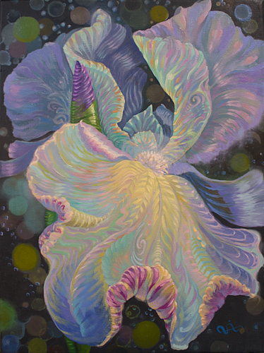 The Iris from Jupiter by Vida Göhlmann, Painting for Sale on Select