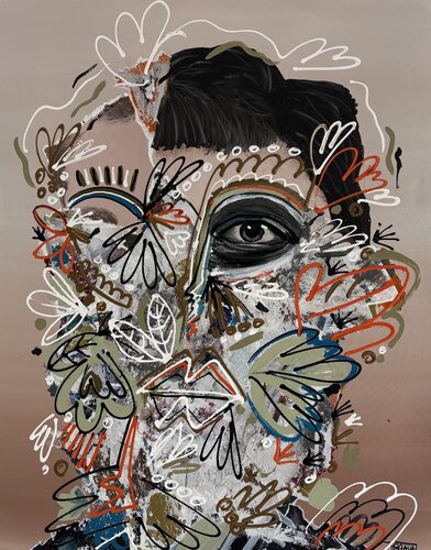 Portrait by Fabian Braun, Painting for Sale on Select