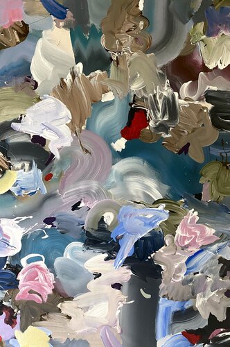Soft Impact by Fabian Braun, Painting for Sale on Select
