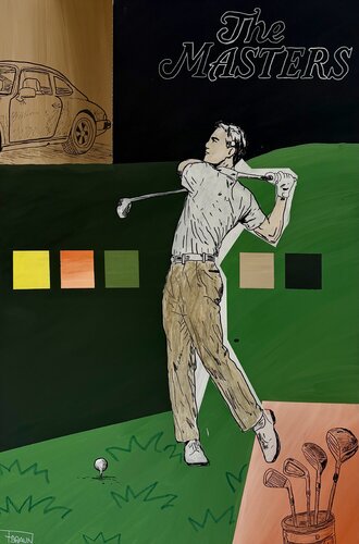The Masters by Fabian Braun, Painting for Sale on Select