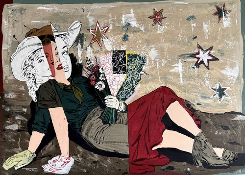 She Is Many by Fabian Braun, Painting for Sale on Select