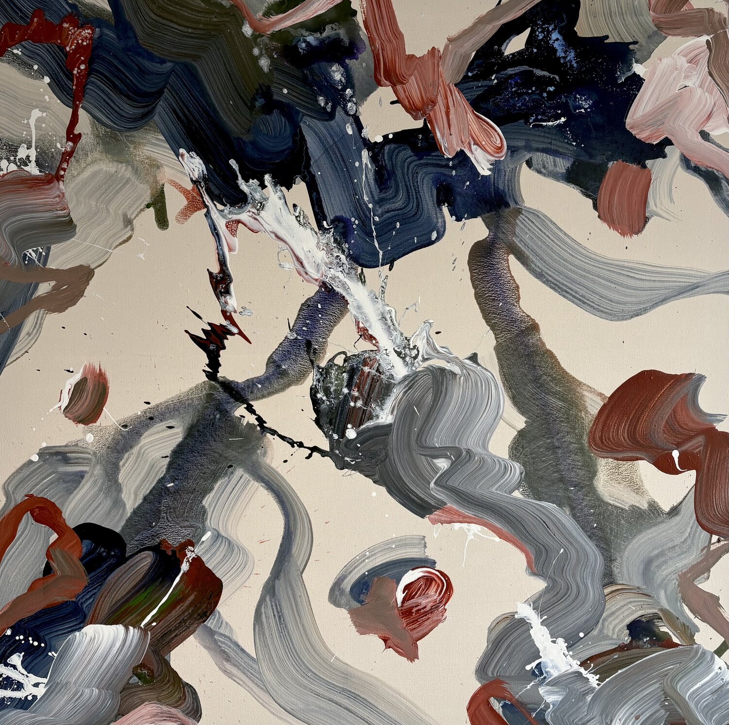 Mediterran Fabian Braun Original painting for sale