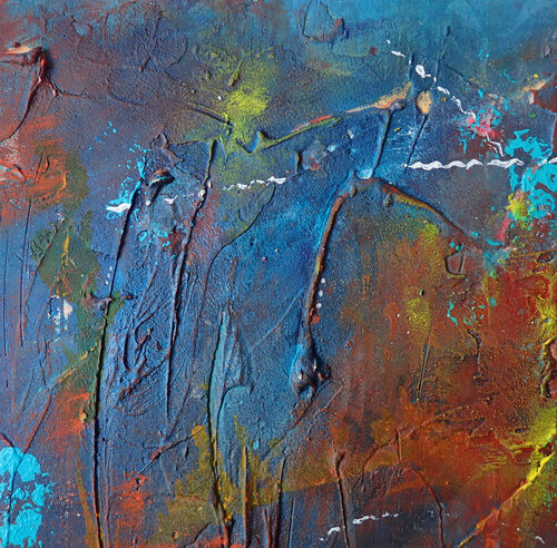 Into the Blue by Kimberli Werner, Painting for Sale on Select