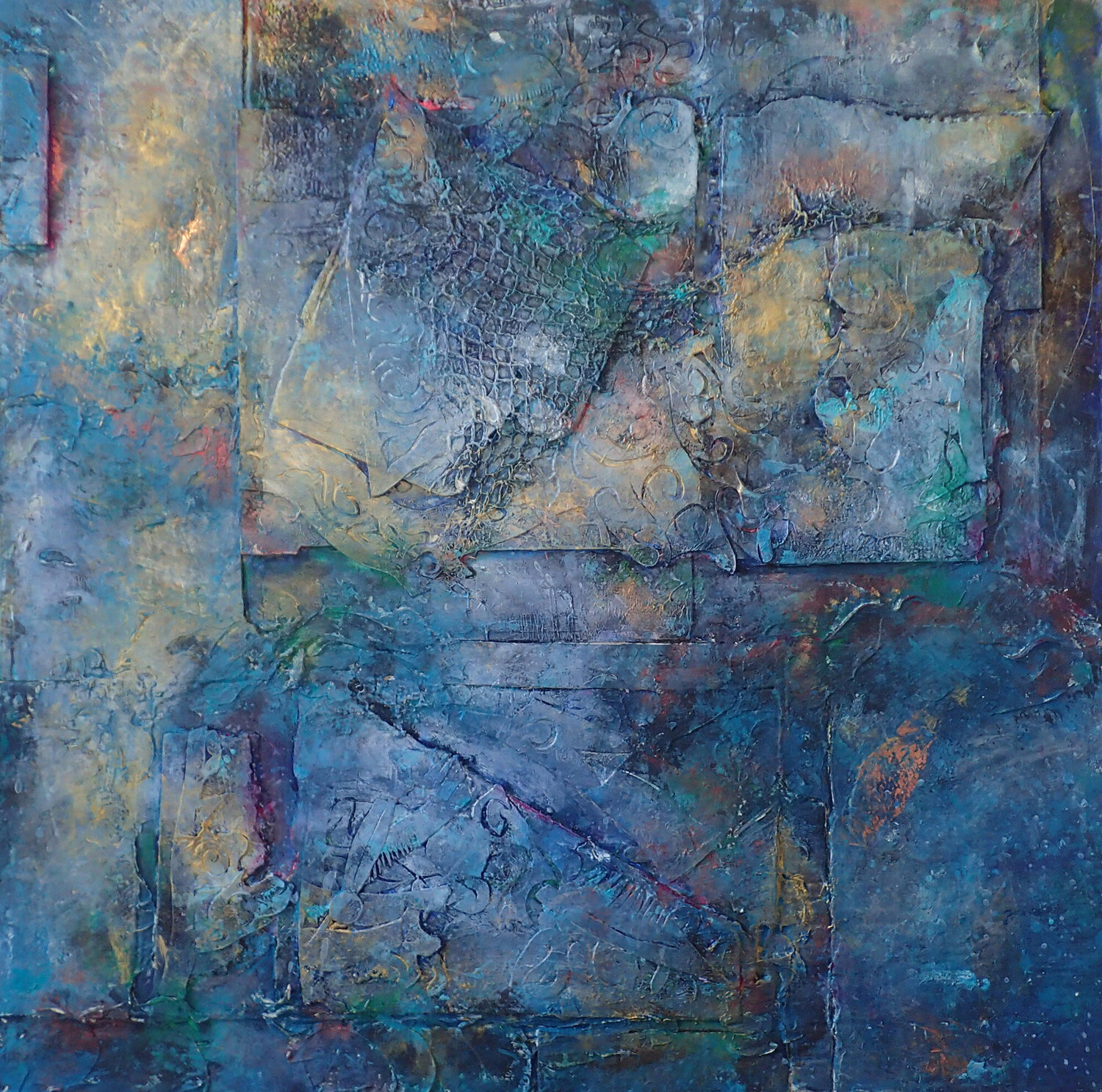 When Home is Everywhere and Nowhere Kimberli Werner Original painting for sale