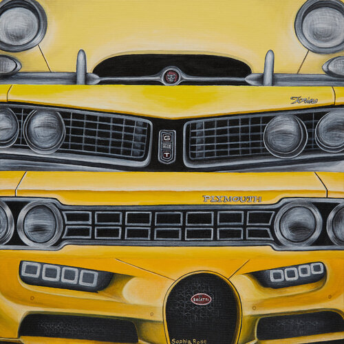 Mellow Yellow by Sophia Rose, Painting for Sale on Select