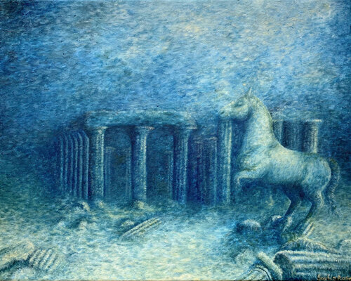 Azurite by Sophia Rose, Painting for Sale on Select