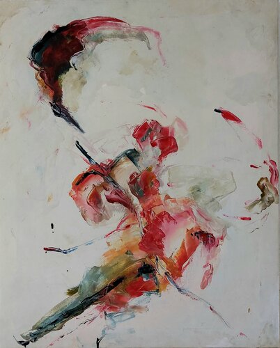 2022/05/08 (Samurai) by Maritta Weber, Painting for Sale on Select