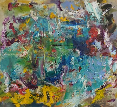 2024/09/20 (alles ist möglich) by Maritta Weber, Painting for Sale on Select