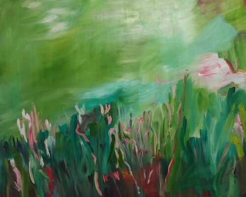 2023/12/23 ‘Gras’ by Maritta Weber, Painting for Sale on Select